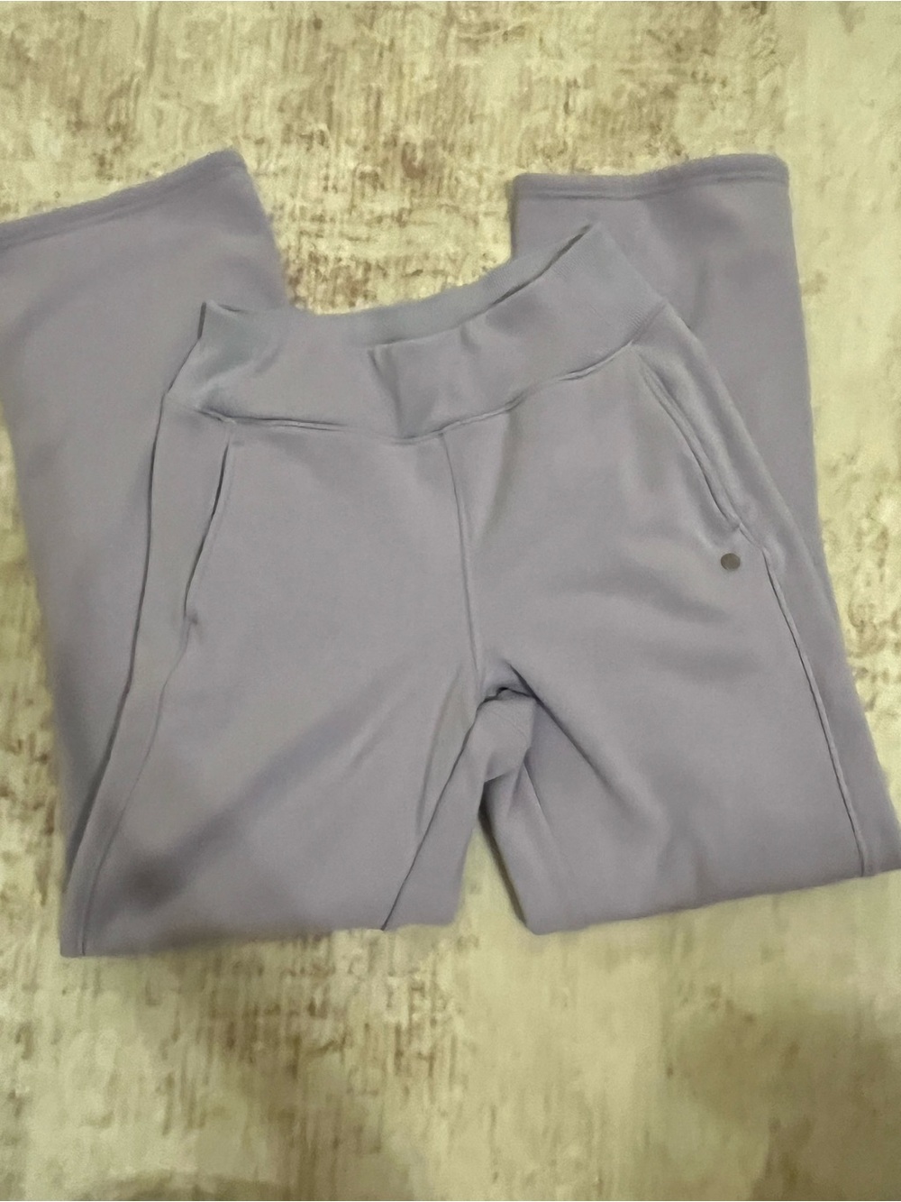 Apana Lavender Straight-Leg Lounge Pants